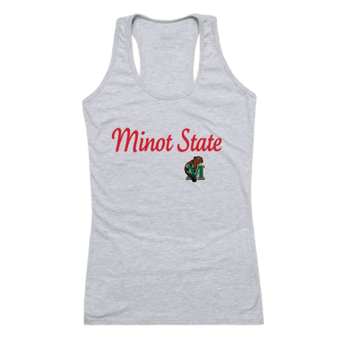 Minot State University Beavers Womens Script Tank Top