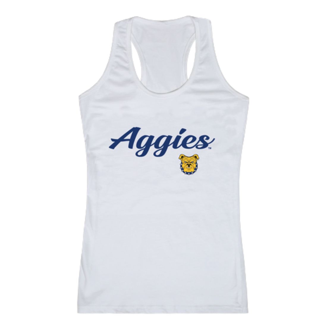 North Carolina A&T State University Aggies Womens Script Tank Top