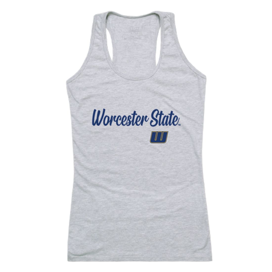 Worcester State University Lancers Womens Script Tank Top