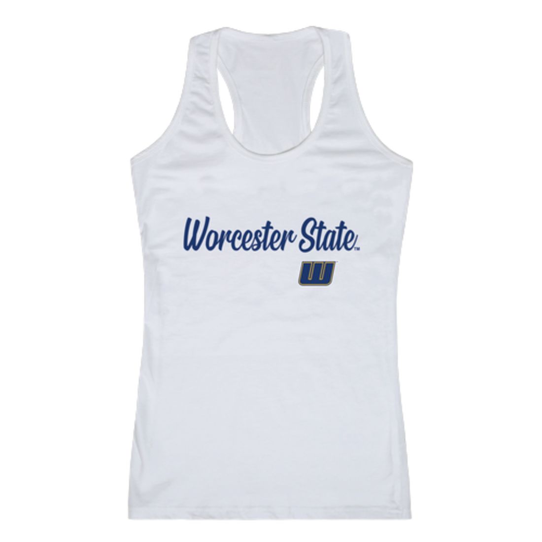 Worcester State University Lancers Womens Script Tank Top