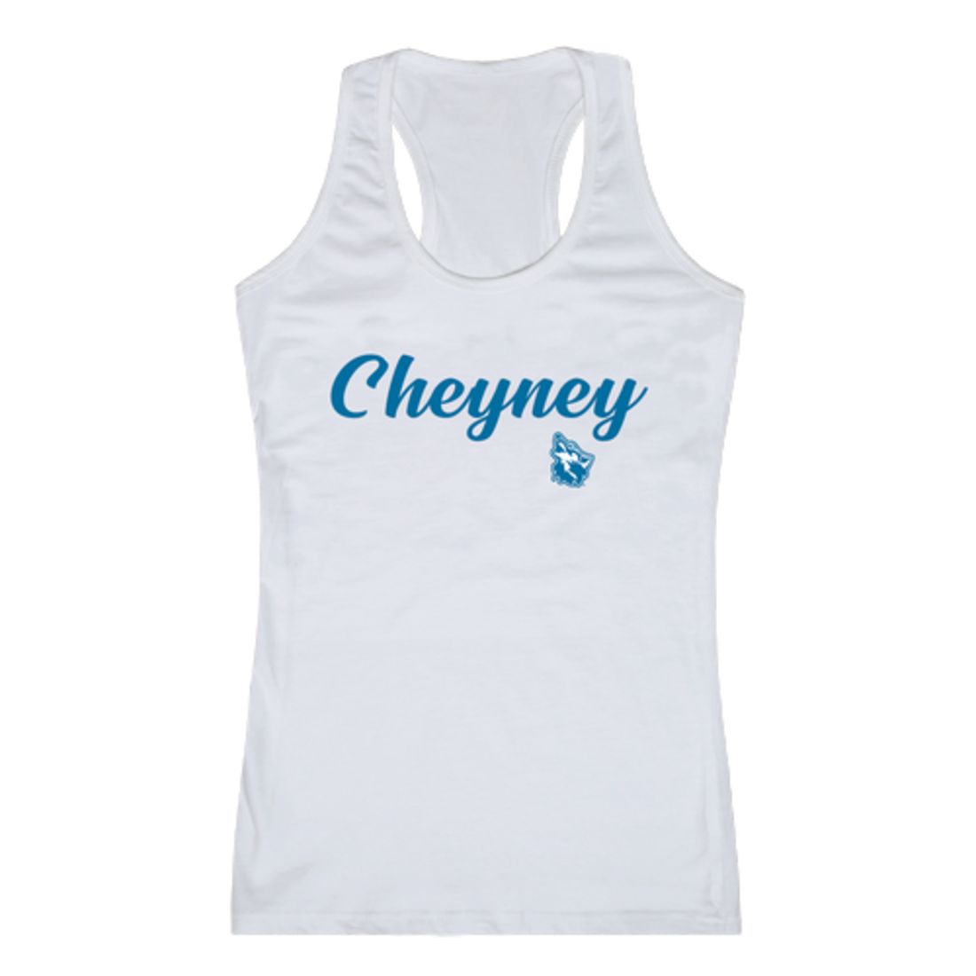 Cheyney University of Pennsylvania Wolves Womens Script Tank Top