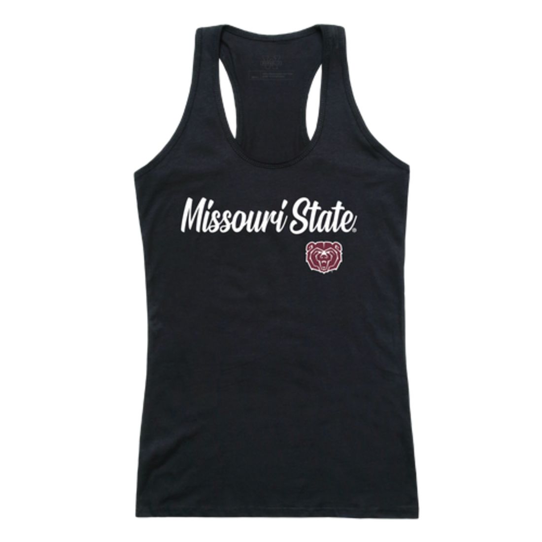 Missouri State University Bears Womens Script Tank Top
