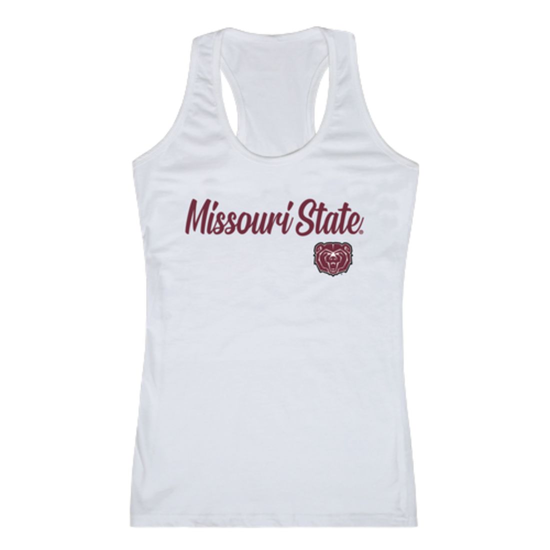 Missouri State University Bears Womens Script Tank Top
