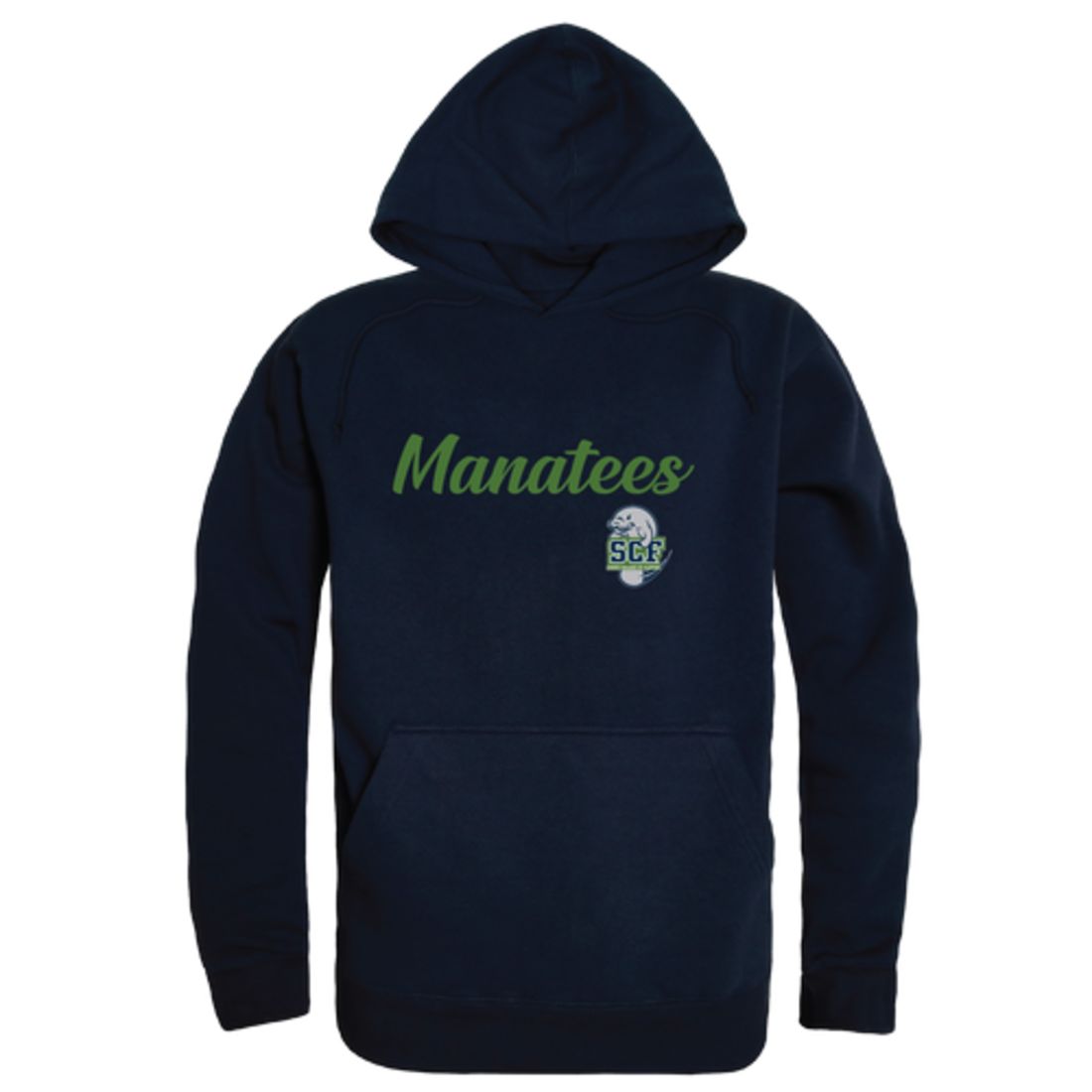 State-College-of-Florida-Manatees-Script-Fleece-Hoodie-Sweatshirts