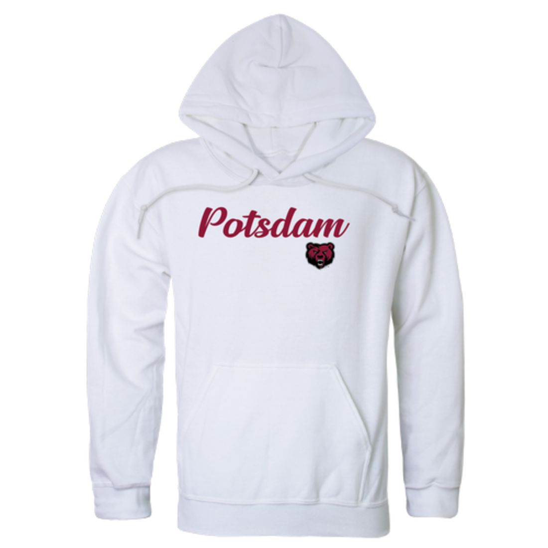 State-University-of-New-York-at-Potsdam-Bears-Script-Fleece-Hoodie-Sweatshirts