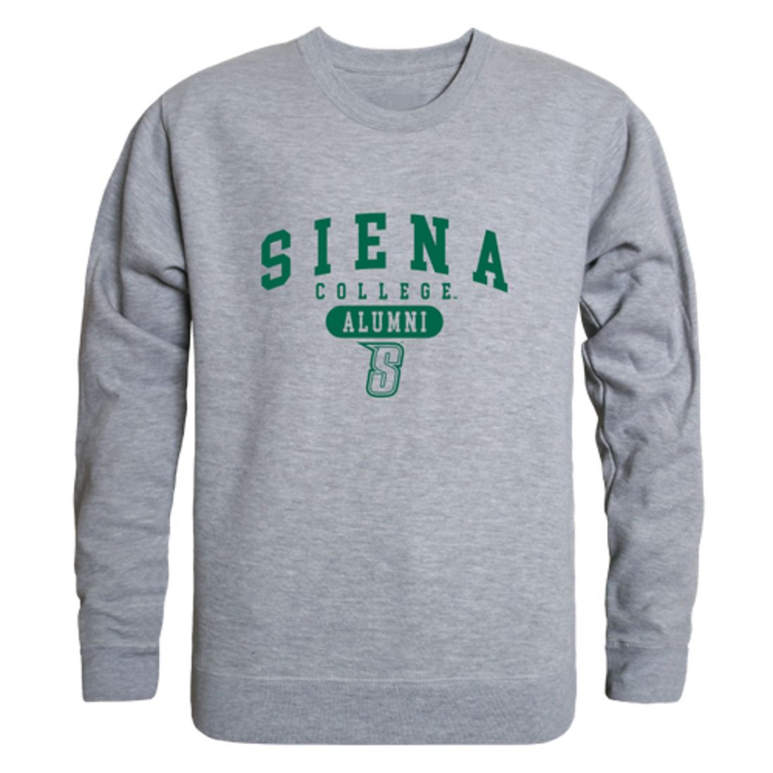 Siena College Saints Alumni Fleece Crewneck Pullover Sweatshirt Forest-Campus-Wardrobe