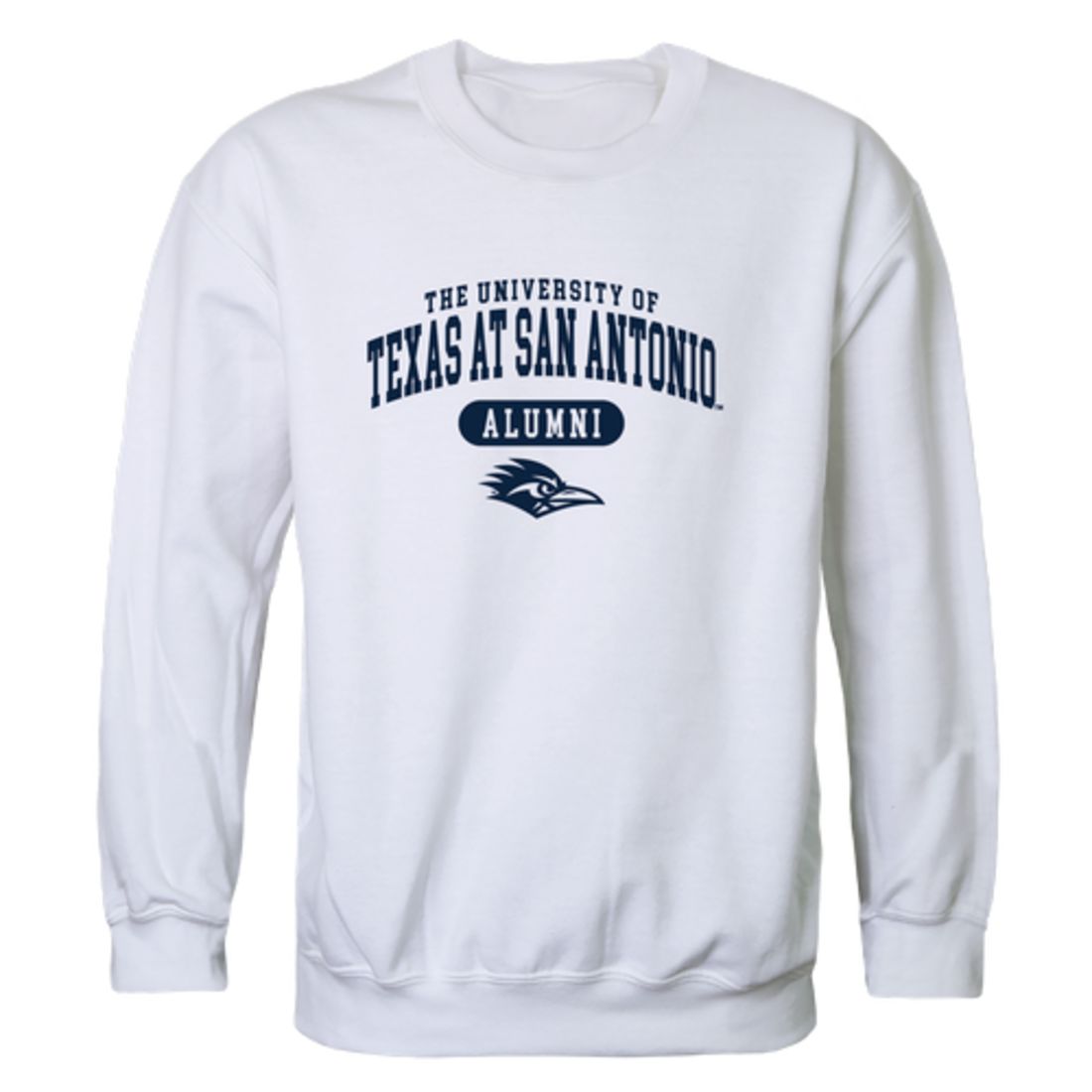 UTSA University of Texas at San Antonio Roadrunners Alumni Fleece Crewneck Pullover Sweatshirt Heather Gray-Campus-Wardrobe