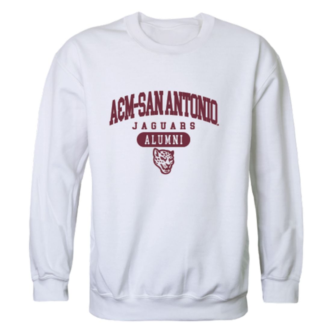 Texas-A&M-University-San-Antonio-Jaguars-Alumni-Fleece-Crewneck-Pullover-Sweatshirt