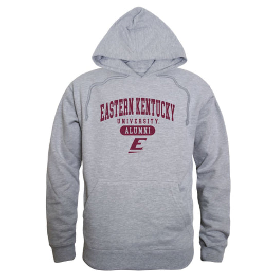 EKU Eastern Kentucky University Colonels Alumni Fleece Hoodie Sweatshirts Heather Grey-Campus-Wardrobe