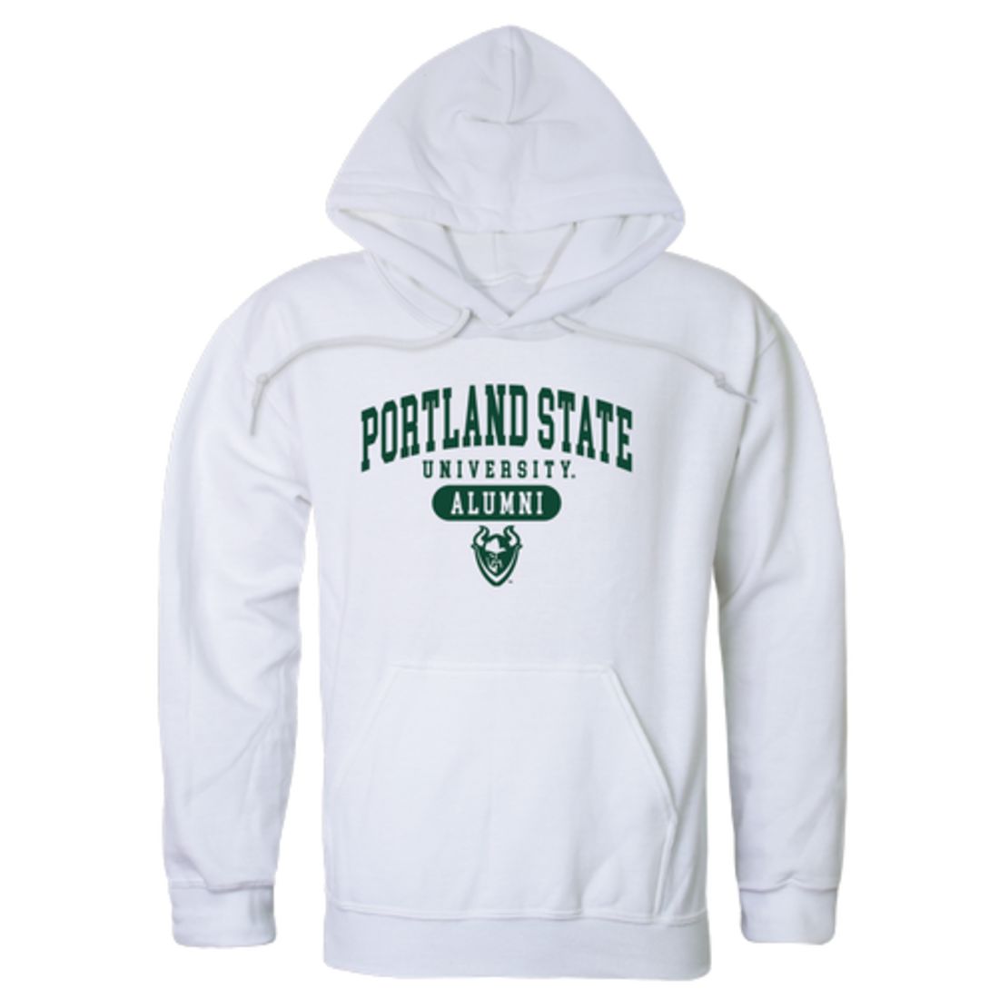 PSU Portland State University Vikings Alumni Fleece Hoodie Sweatshirts Forest-Campus-Wardrobe