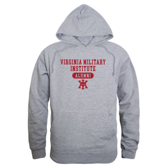 VMI Virginia Military Institute Keydets Alumni Fleece Hoodie Sweatshirts Heather Grey-Campus-Wardrobe