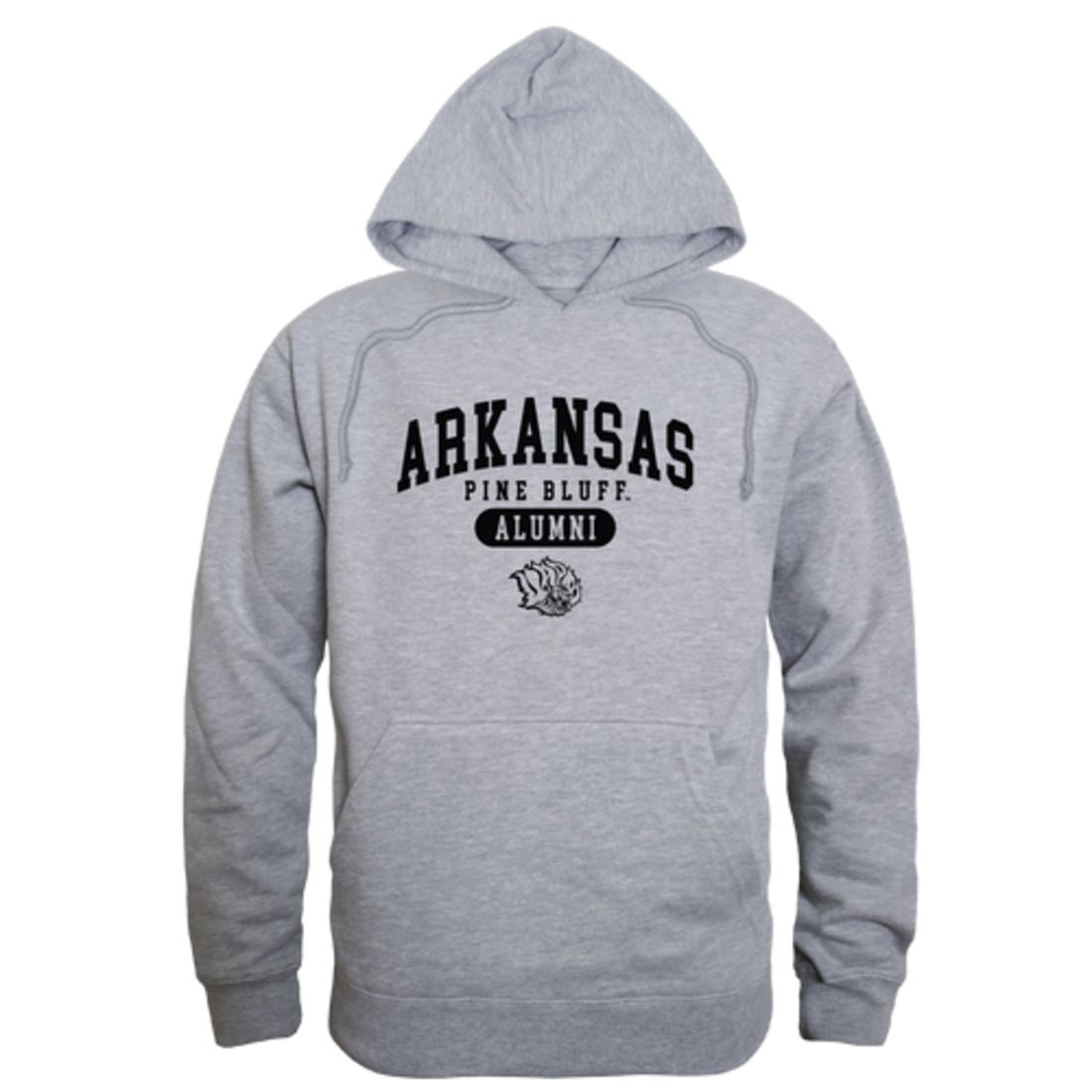 UAPB University of Arkansas Pine Bluff Golden Lions Alumni Fleece Hoodie Sweatshirts Black-Campus-Wardrobe