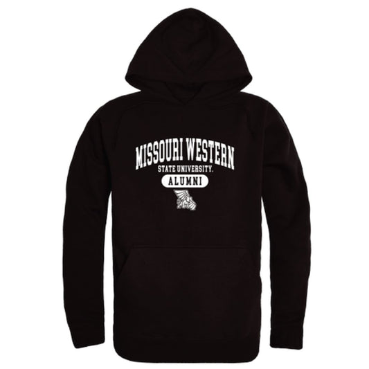 MWSU Missouri Western State University Griffons Alumni Fleece Hoodie Sweatshirts Black-Campus-Wardrobe