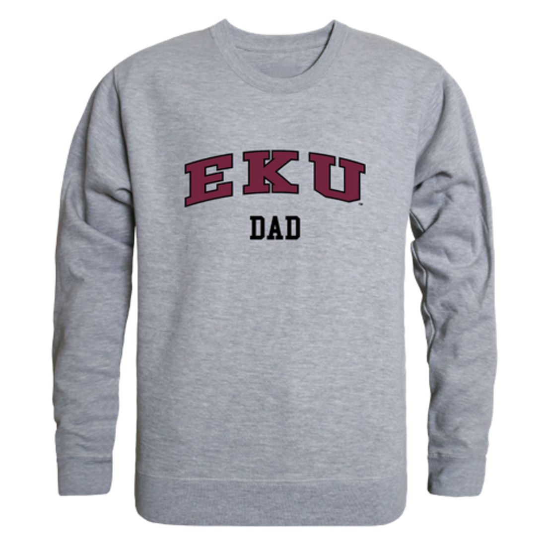 Eastern Kentucky University Colonels Dad Fleece Crewneck Pullover Sweatshirt