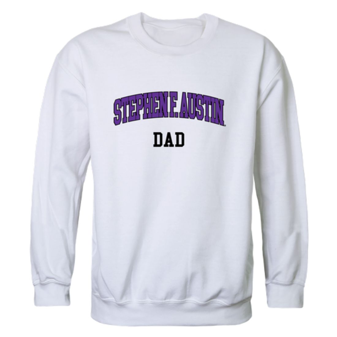 Stephen F. Austin State University Lumberjacks Dad Fleece Crewneck Pullover Sweatshirt