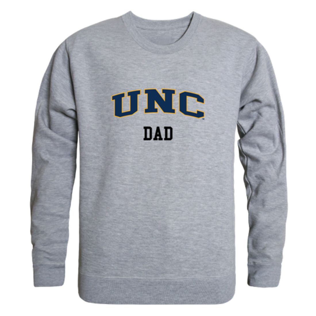 University of Northern Colorado Bears Dad Fleece Crewneck Pullover Sweatshirt