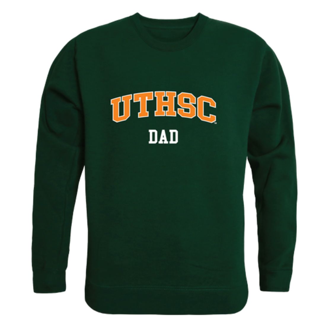 University of Tennessee Health Science Center  Dad Fleece Crewneck Pullover Sweatshirt