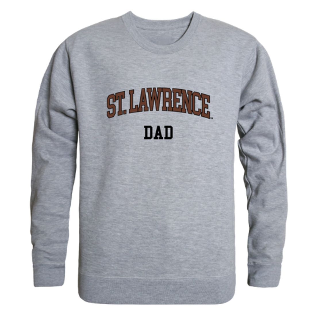 St. Lawrence University Saints Dad Fleece Crewneck Pullover Sweatshirt