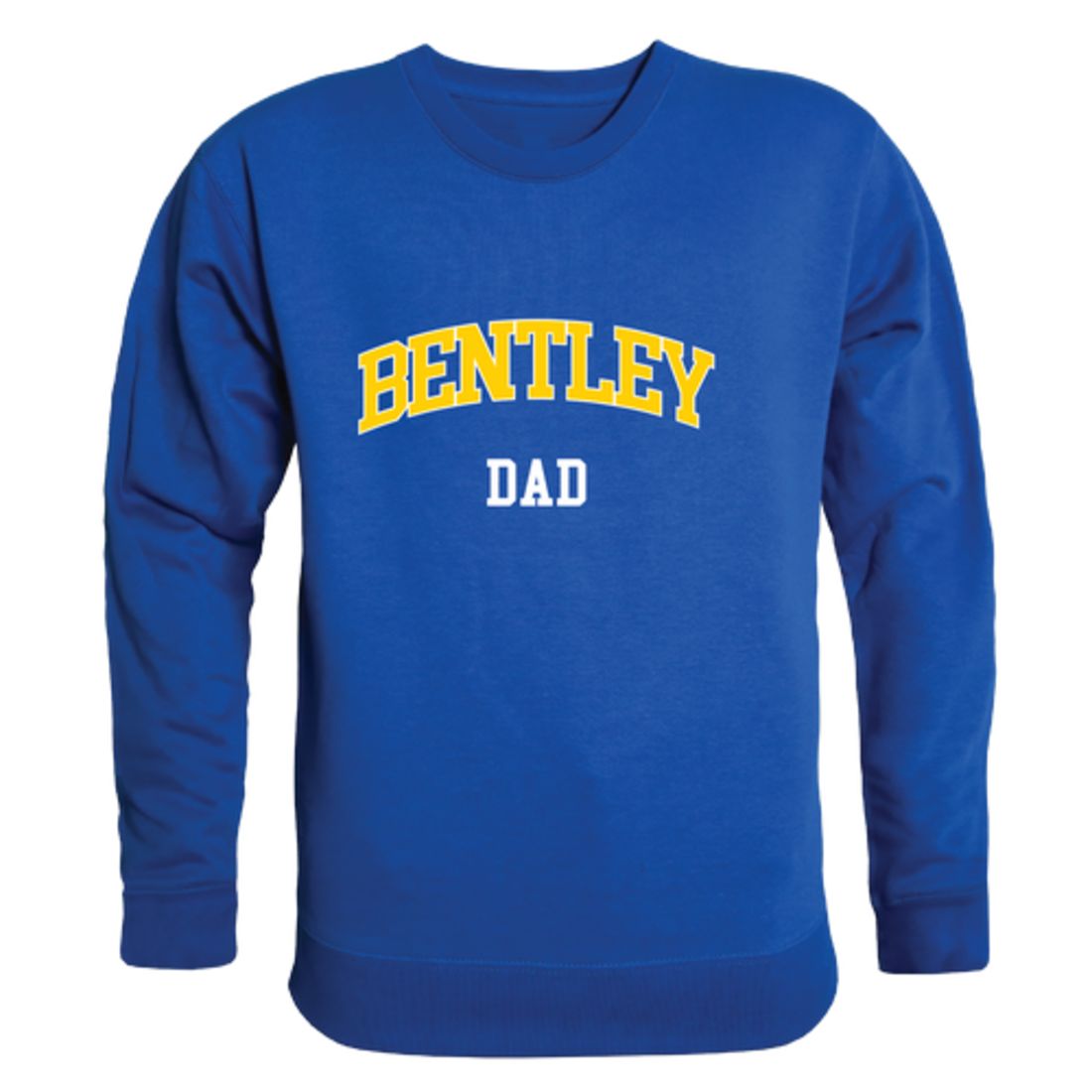 Bentley University Falcons Dad Fleece Crewneck Pullover Sweatshirt