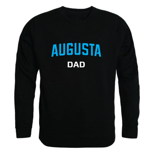 Augusta University Jaguars Dad Fleece Crewneck Pullover Sweatshirt