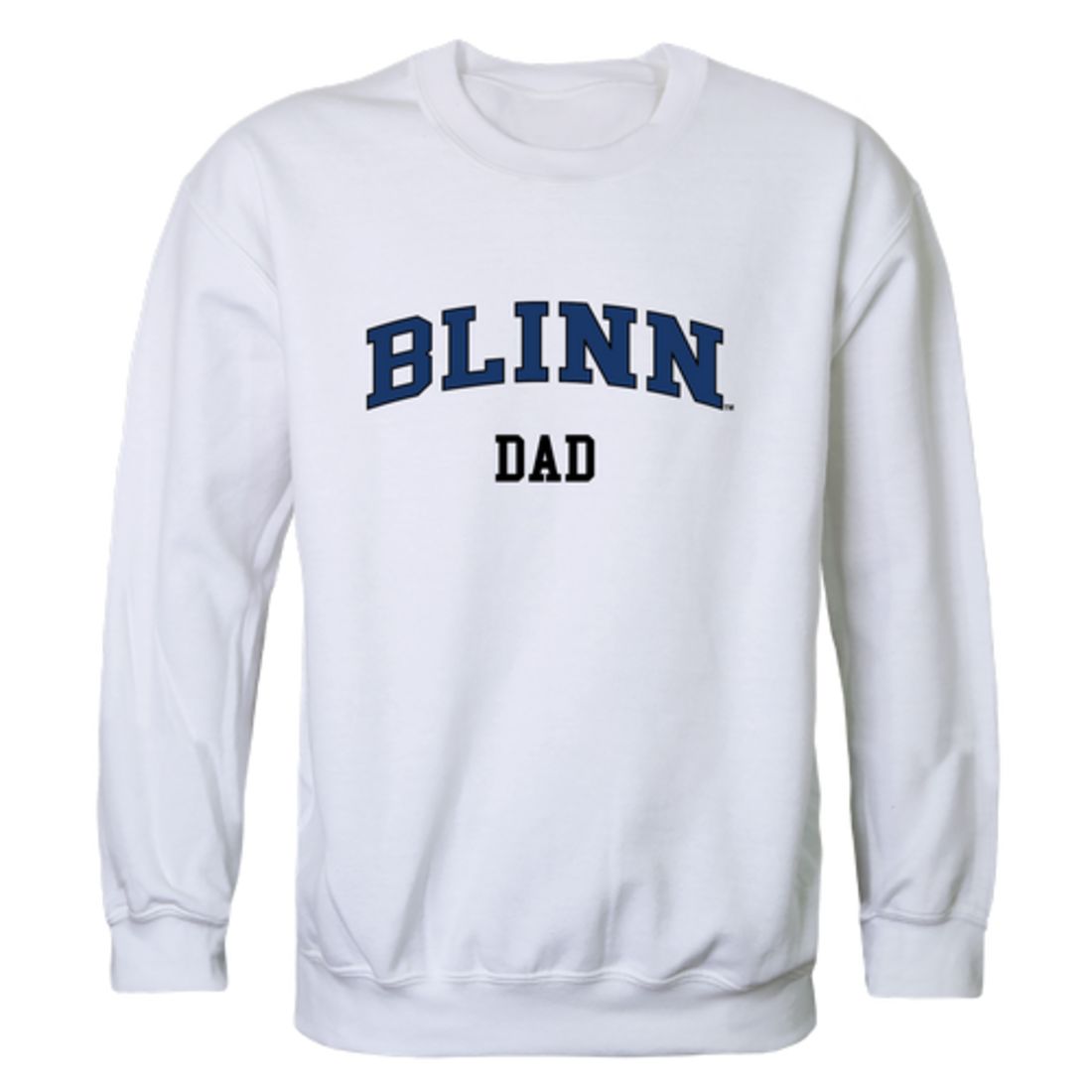 Blinn College Buccaneers Dad Fleece Crewneck Pullover Sweatshirt