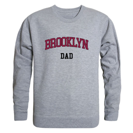 Brooklyn College Bulldogs Dad Fleece Crewneck Pullover Sweatshirt