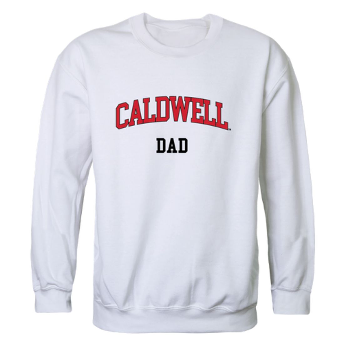 Caldwell University Cougars Dad Fleece Crewneck Pullover Sweatshirt