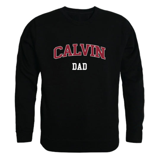 Calvin University Knights Dad Fleece Crewneck Pullover Sweatshirt
