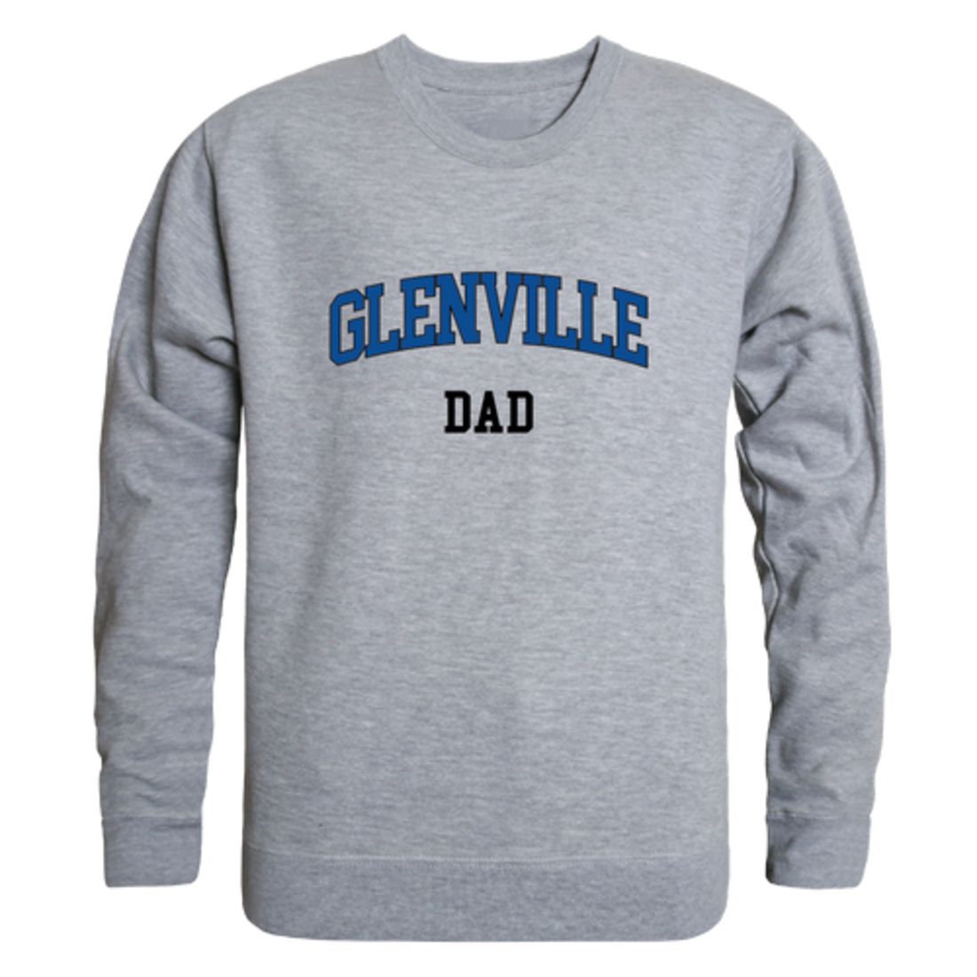 Glenville State College Pioneers Dad Fleece Crewneck Pullover Sweatshirt