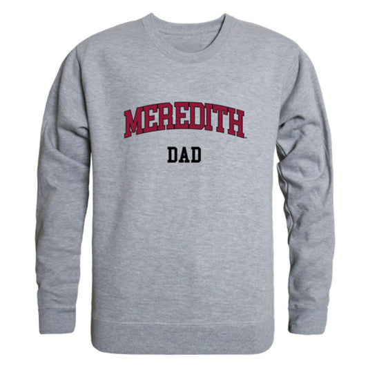 Meredith College Avenging Angels Dad Fleece Crewneck Pullover Sweatshirt