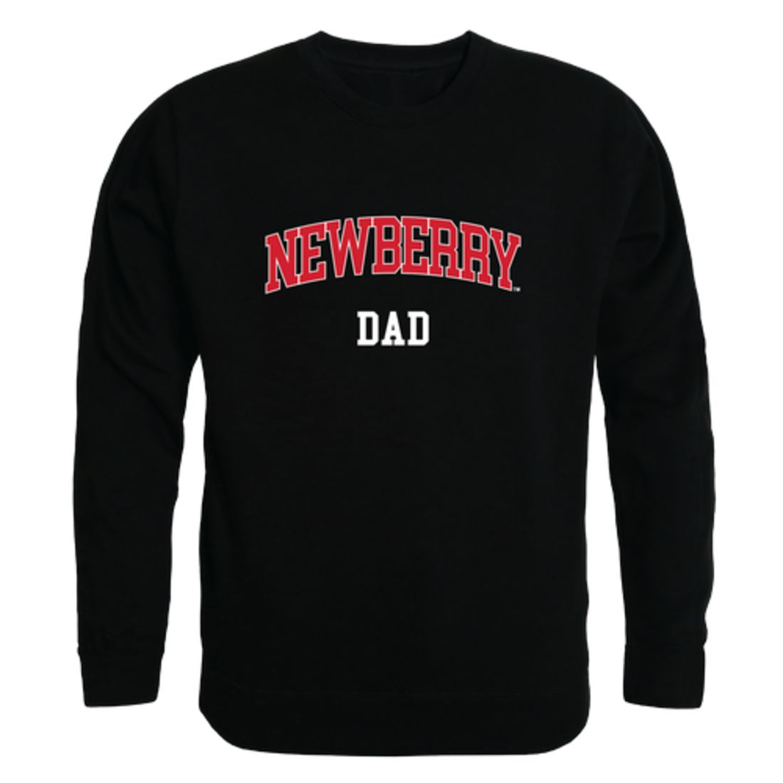 Newberry College Wolves Dad Fleece Crewneck Pullover Sweatshirt