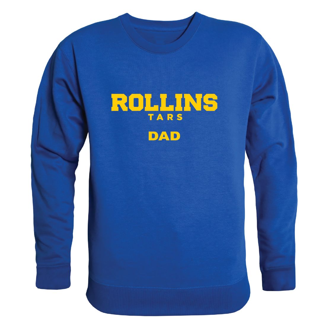 Rollins College Tars Dad Fleece Crewneck Pullover Sweatshirt