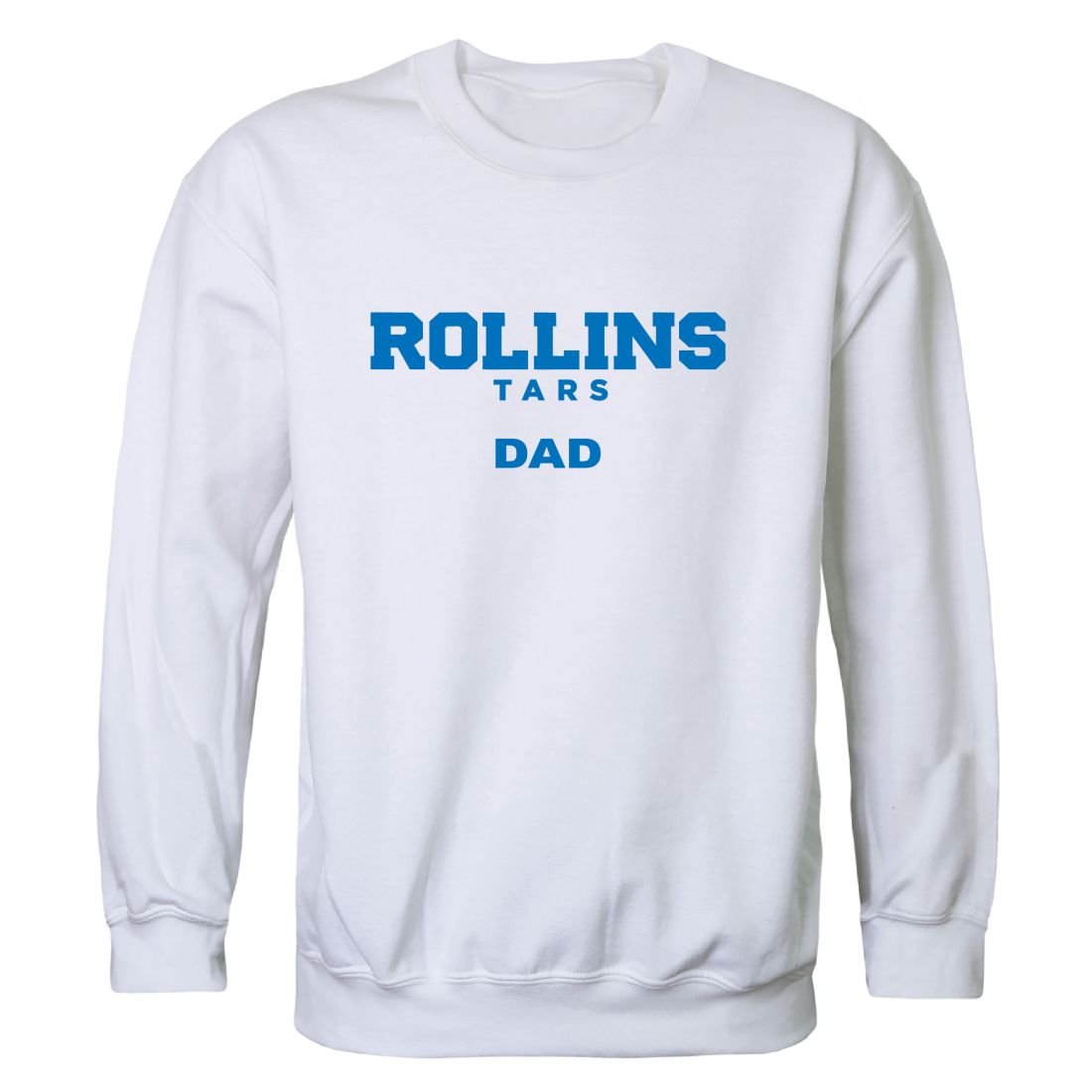 Rollins College Tars Dad Fleece Crewneck Pullover Sweatshirt
