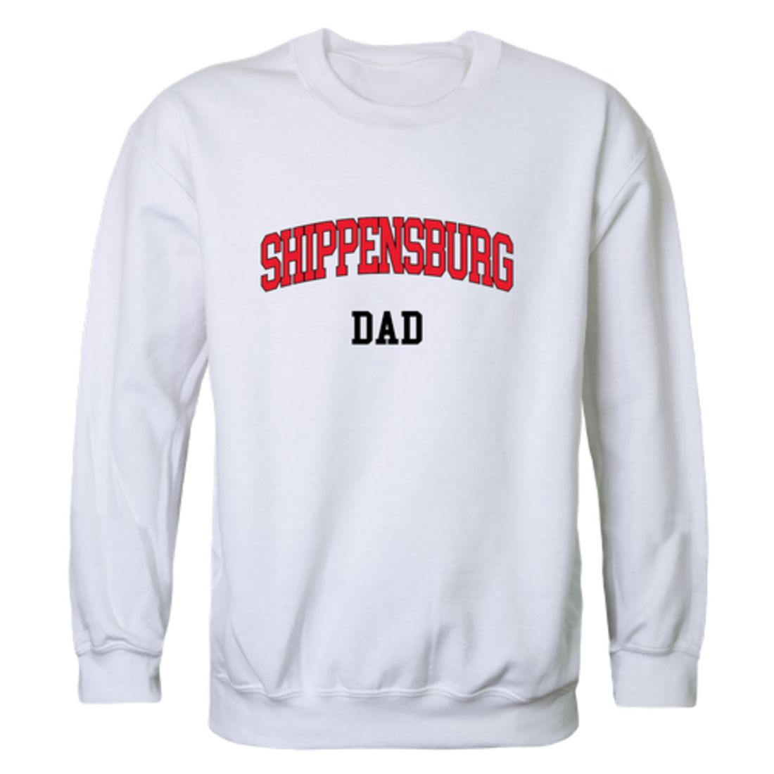 Shippensburg University Raiders Dad Fleece Crewneck Pullover Sweatshirt