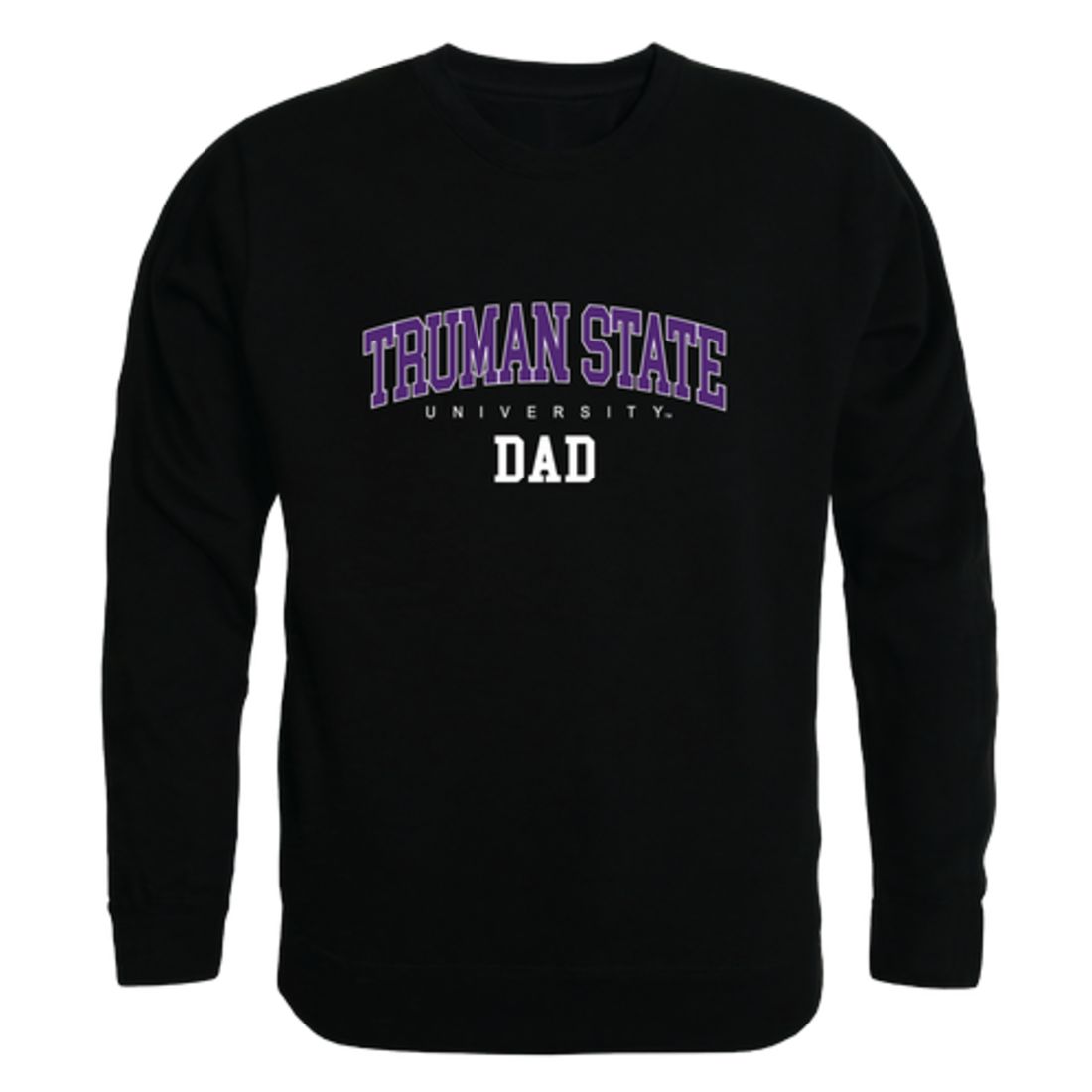 Truman State University Bulldogs Dad Fleece Crewneck Pullover Sweatshirt