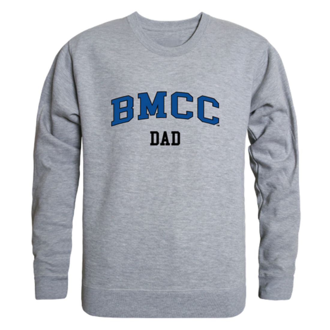 Borough of Manhattan Community College Panthers Dad Fleece Crewneck Pullover Sweatshirt