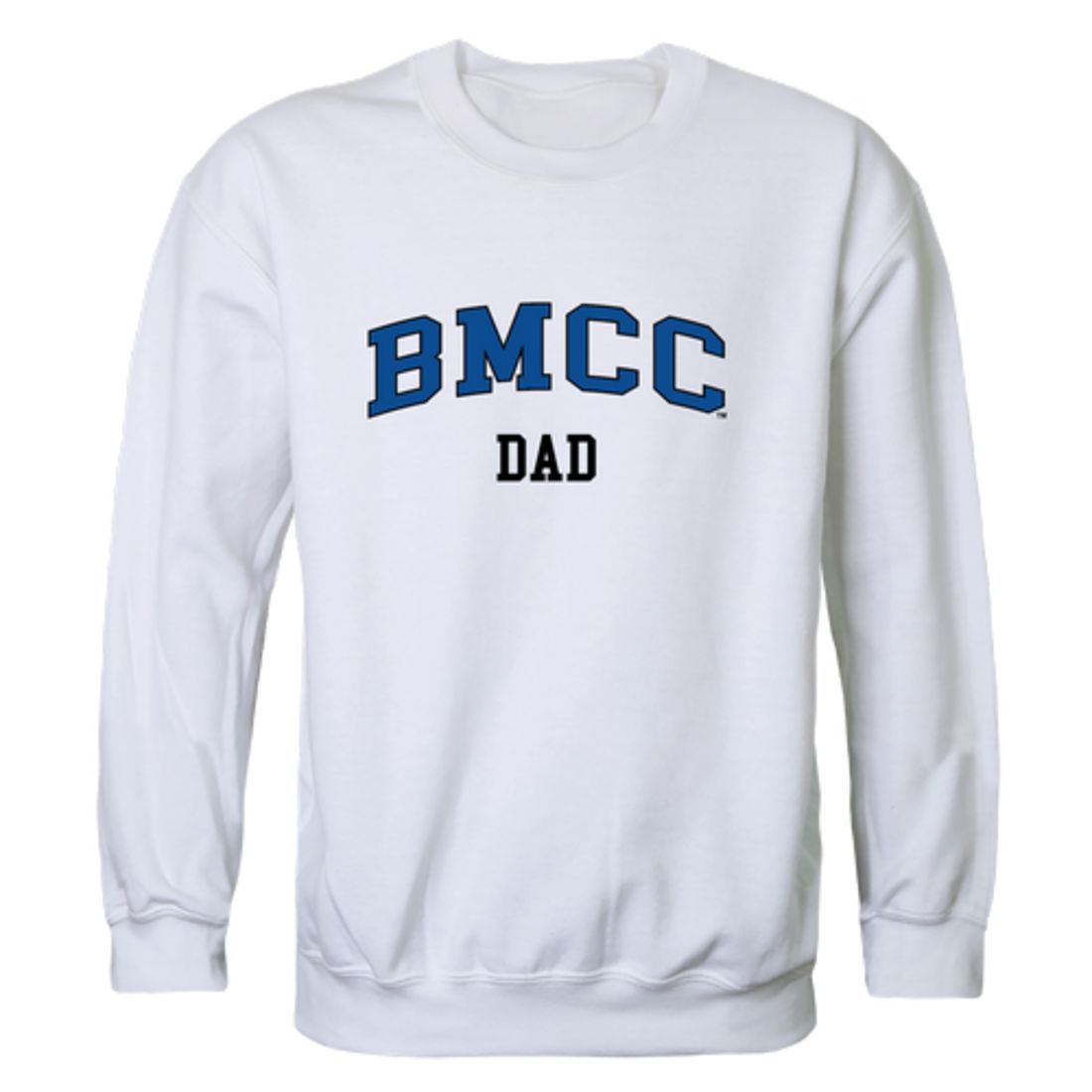 Borough of Manhattan Community College Panthers Dad Fleece Crewneck Pullover Sweatshirt