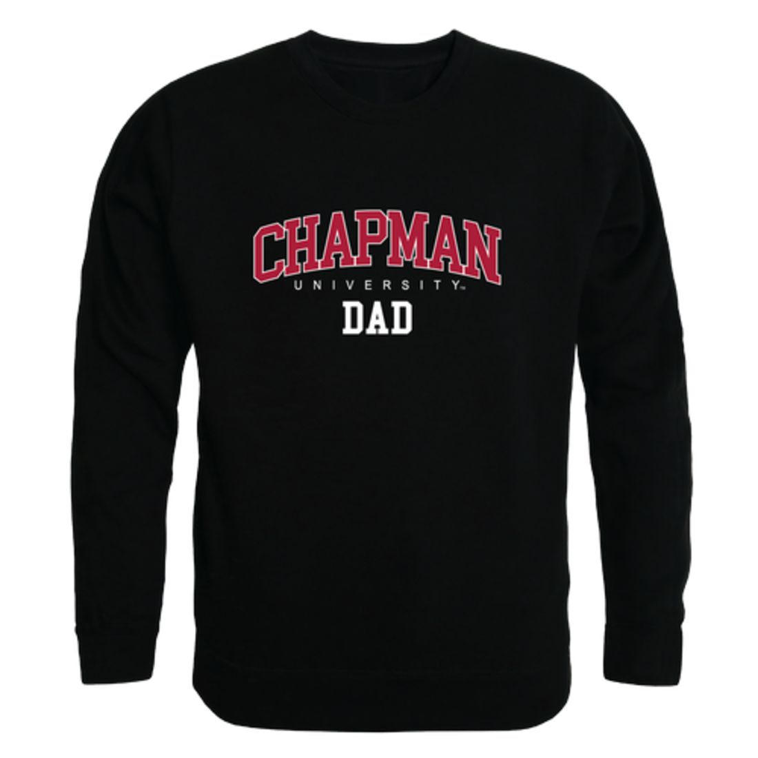 Chapman University Panthers Dad Fleece Crewneck Pullover Sweatshirt