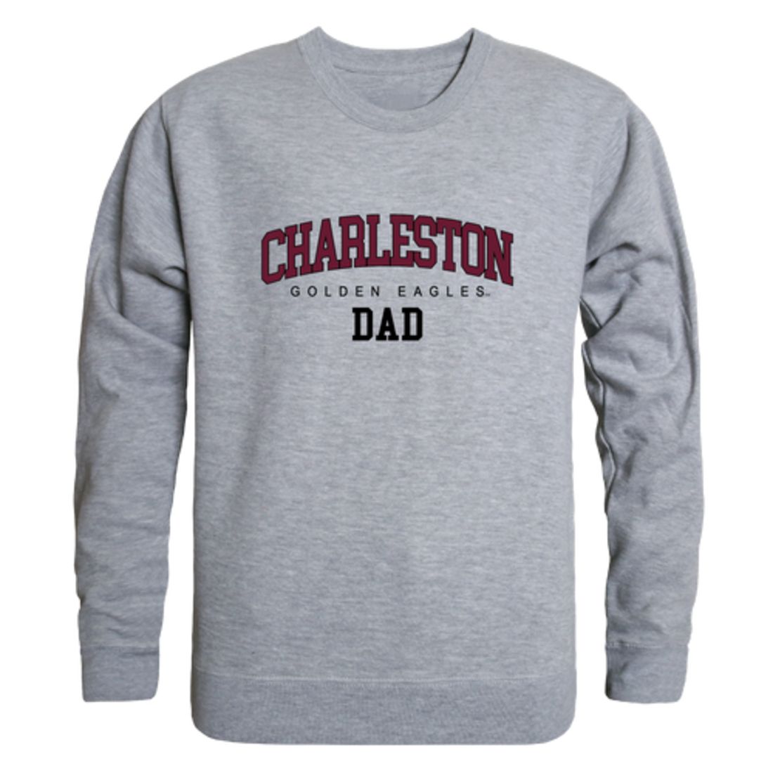 University of Charleston Golden Eagles Dad Fleece Crewneck Pullover Sweatshirt