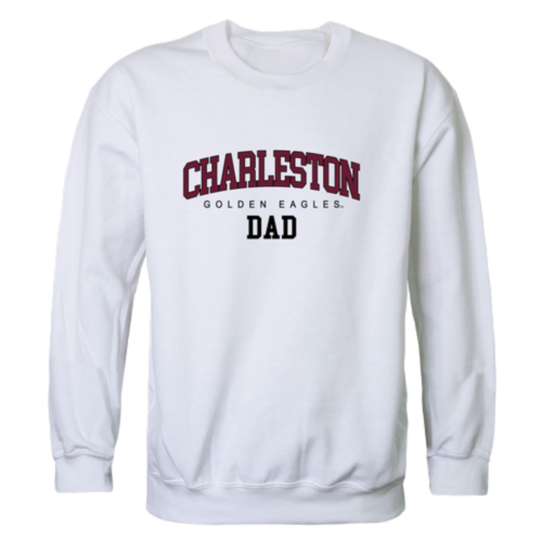 University of Charleston Golden Eagles Dad Fleece Crewneck Pullover Sweatshirt