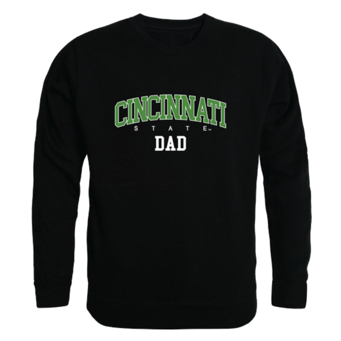 Cincinnati State Technical and Community College  Dad Fleece Crewneck Pullover Sweatshirt