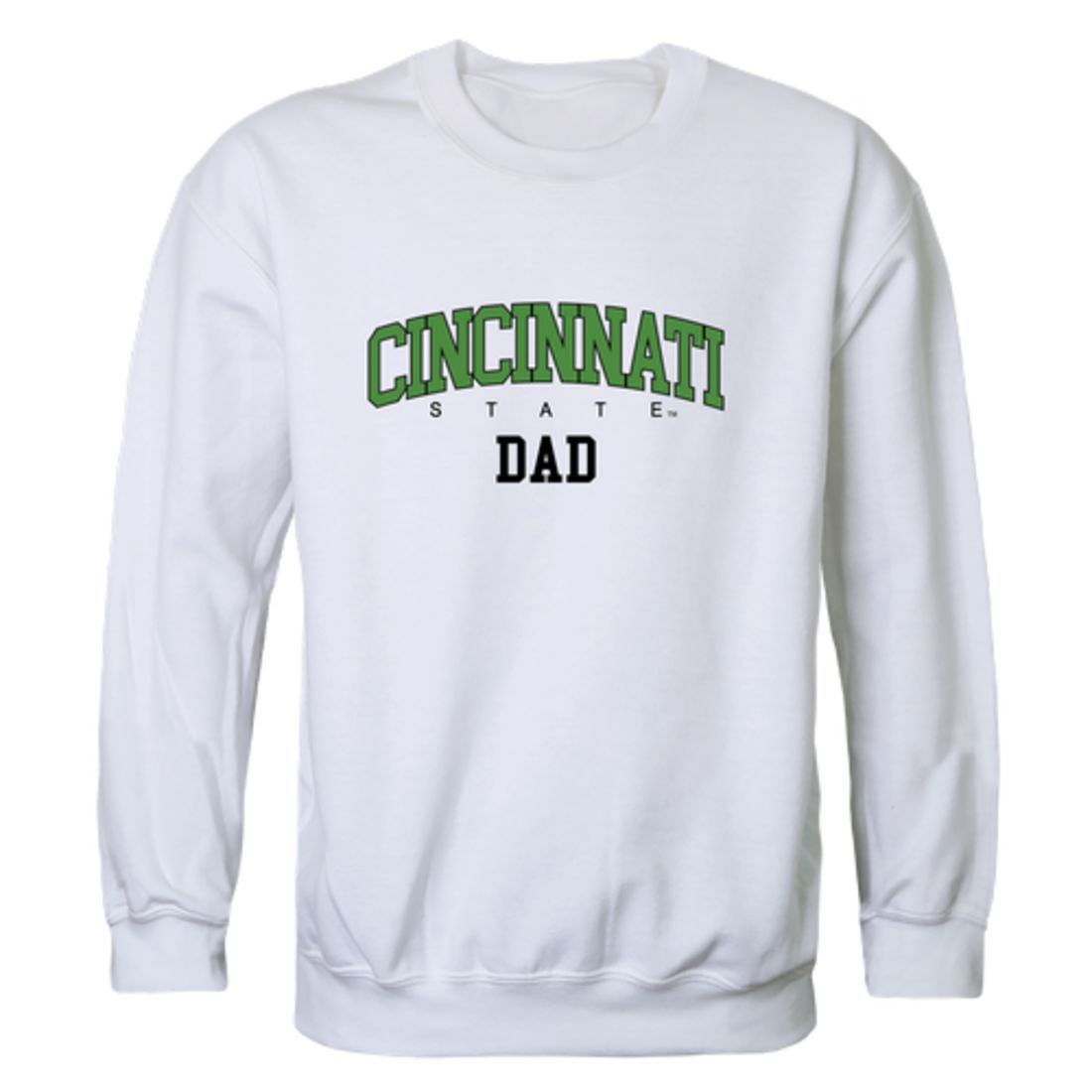 Cincinnati State Technical and Community College  Dad Fleece Crewneck Pullover Sweatshirt