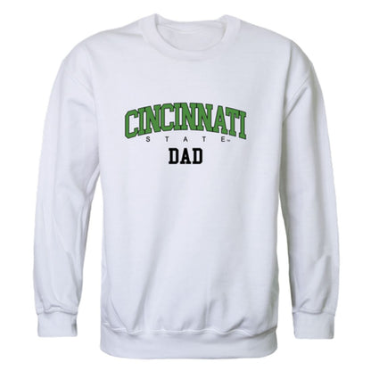 Cincinnati State Technical and Community College  Dad Fleece Crewneck Pullover Sweatshirt