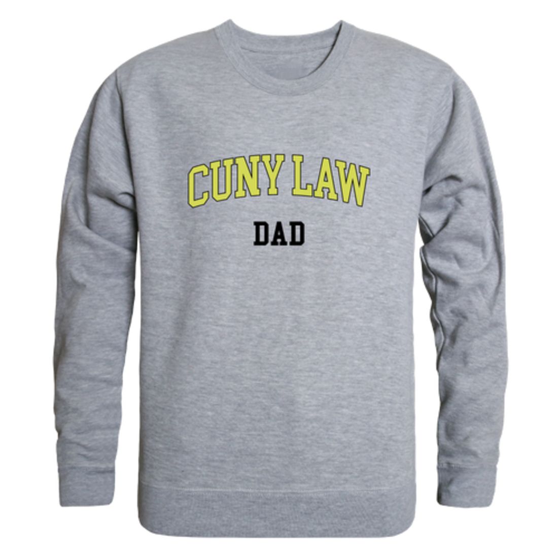 CUNY School of Law  Dad Fleece Crewneck Pullover Sweatshirt