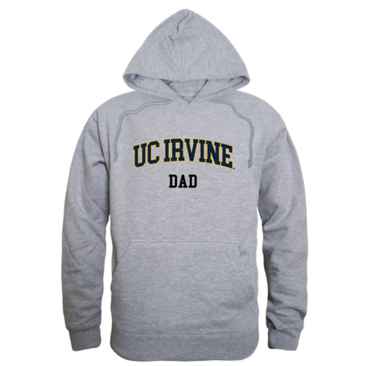 University of California UC Irvine Anteaters Dad Fleece Hoodie Sweatshirts Heather Grey-Campus-Wardrobe
