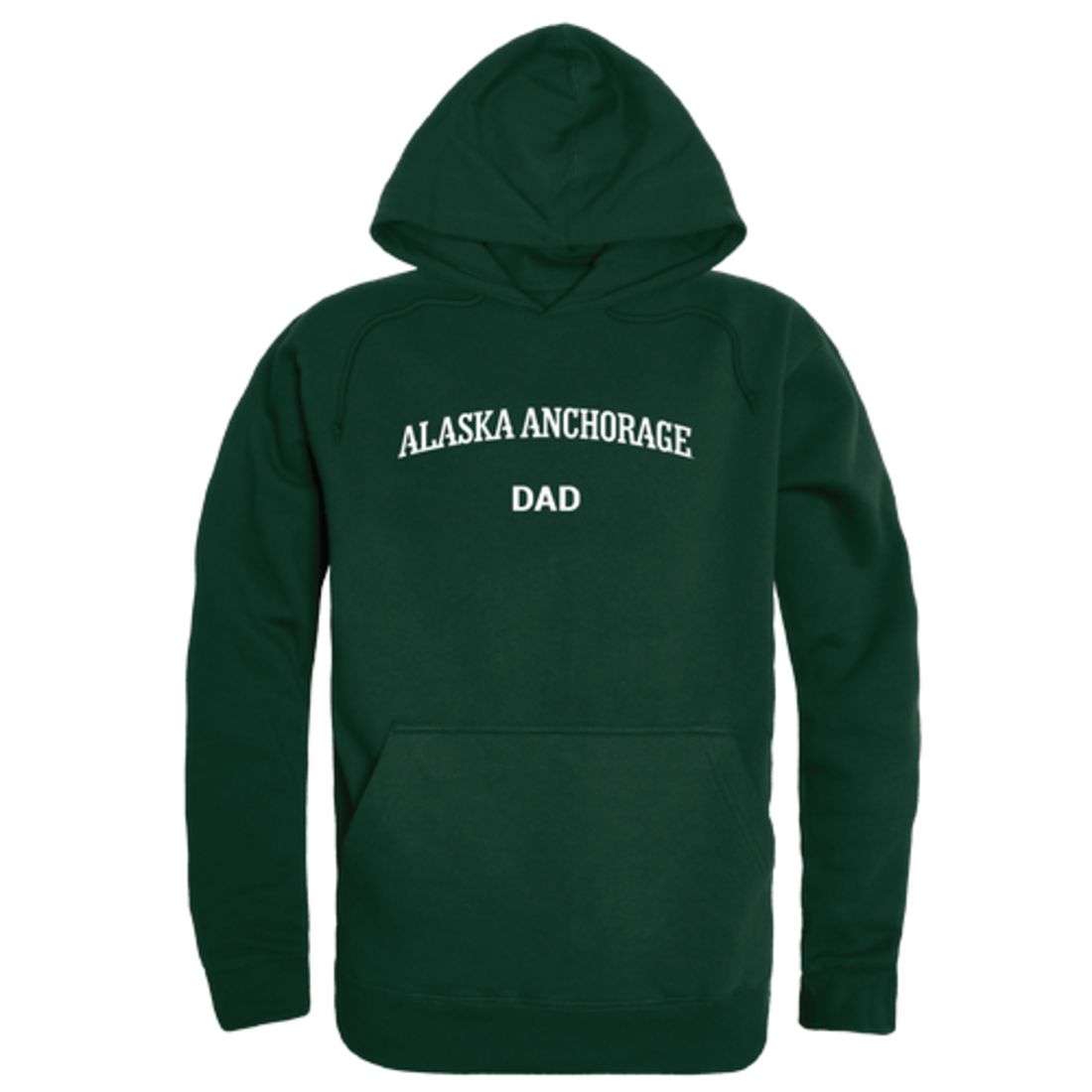 UAA University of Alaska Anchorage Sea Wolves Dad Fleece Hoodie Sweatshirts Forest-Campus-Wardrobe