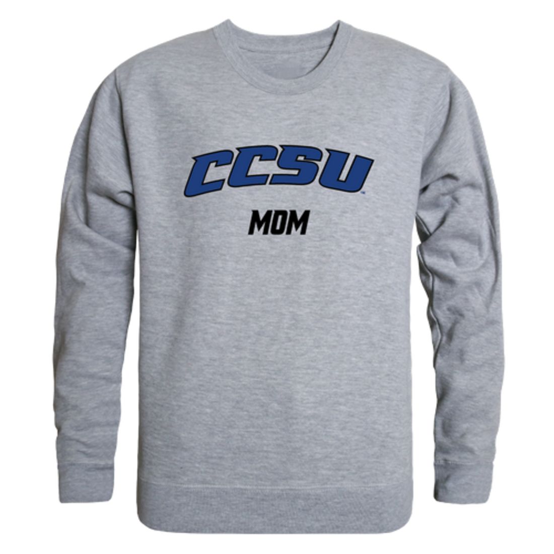CCSU Central Connecticut State University Blue Devils Mom Crewneck Swe - Technical View