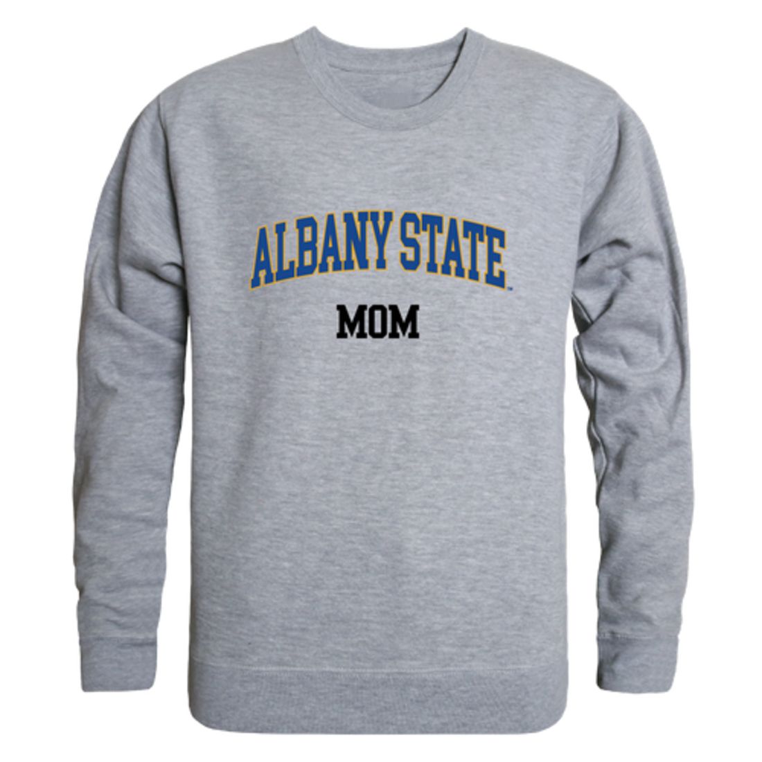 ASU Albany State University Golden Rams Mom Fleece Crewneck Pullover S