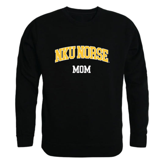 NKU Northern Kentucky University Norse Mom Fleece Crewneck Pullover Sweatshirt Black Small-Campus-Wardrobe