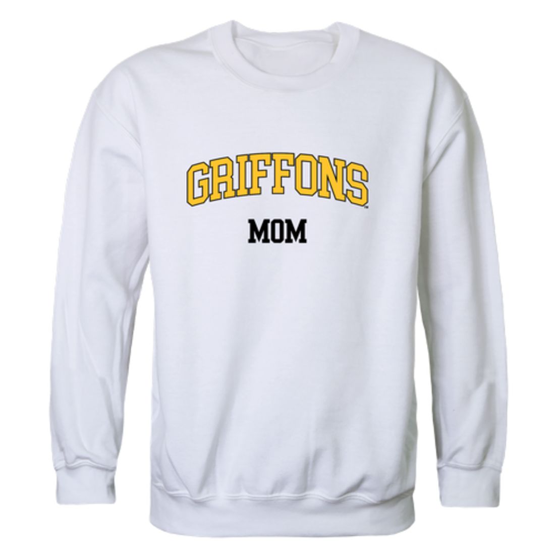 MWSU Missouri Western State University Griffons Mom Fleece Crewneck Pullover Sweatshirt Heather Charcoal Small-Campus-Wardrobe